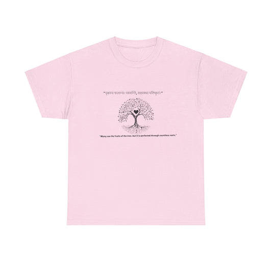 Sanskrit Wisdom T-Shirt – Tree of Growth